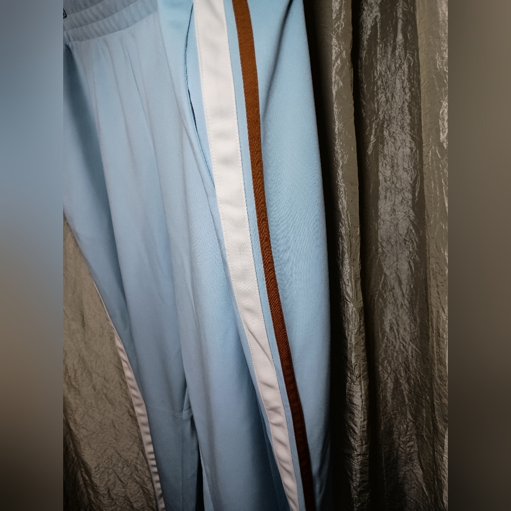 Wild Fable Light Blue High-Rise Track Pants | Size 2X | Sporty Chic - Picture 5 of 9